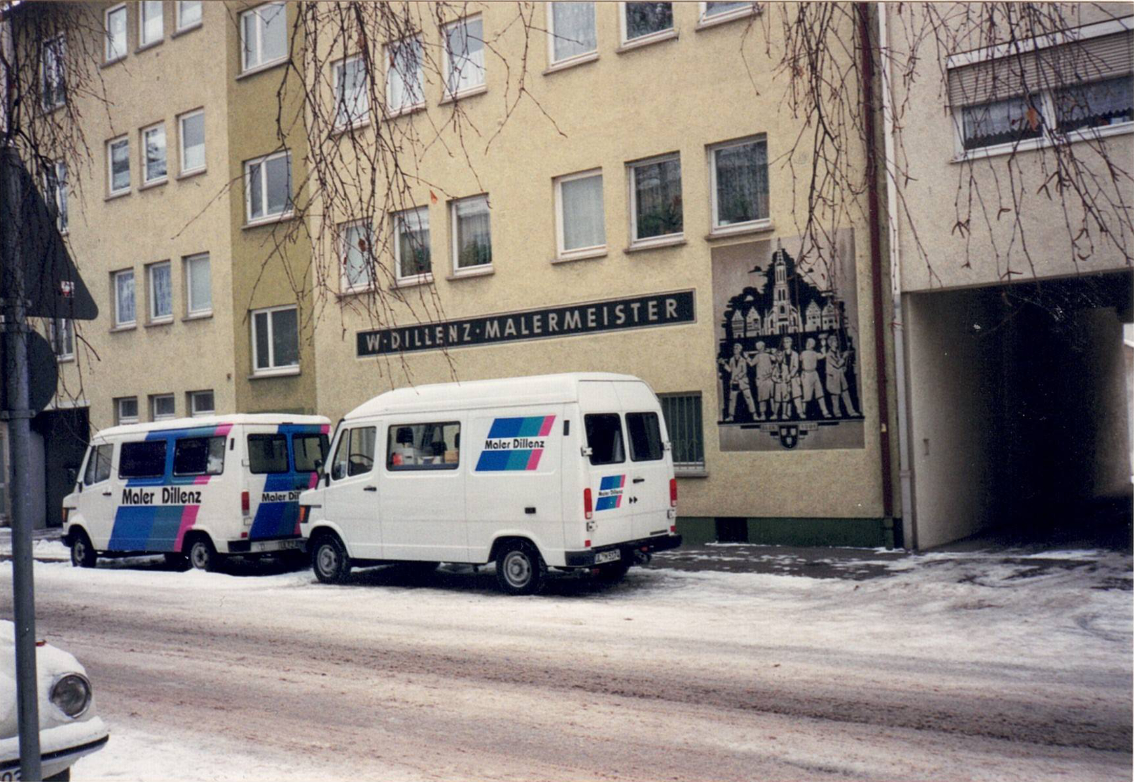Werkstatt Römerstraße ca 1990 1