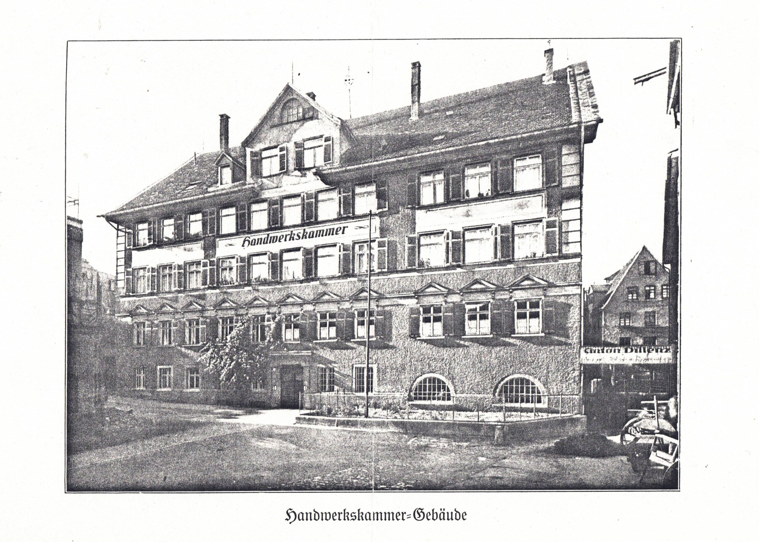 ehemealige Werkstatt neben Hwk